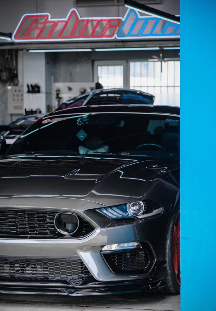 MACH1 1:1 Style Stötfångare - kitt (MUSTANG 18-22 EcoBoost, GT) - 4