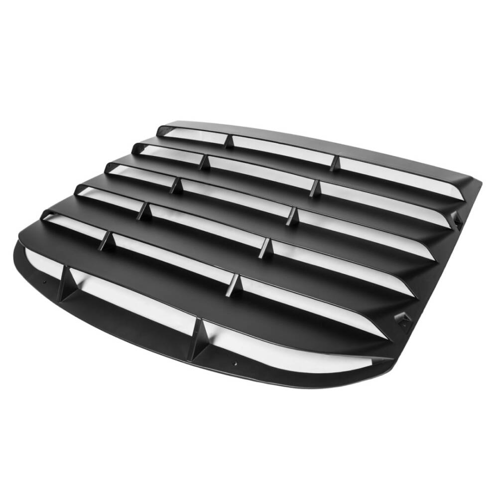 IK Style Bakrute Louver - Matt Svart (MUSTANG 15-22 Fastback) - 2