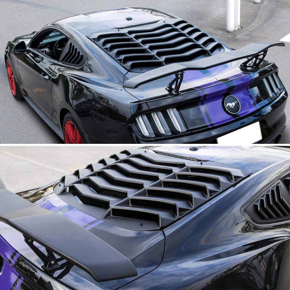LV Style Bakrute Louvers (MUSTANG 15-22 Fastback) - 3