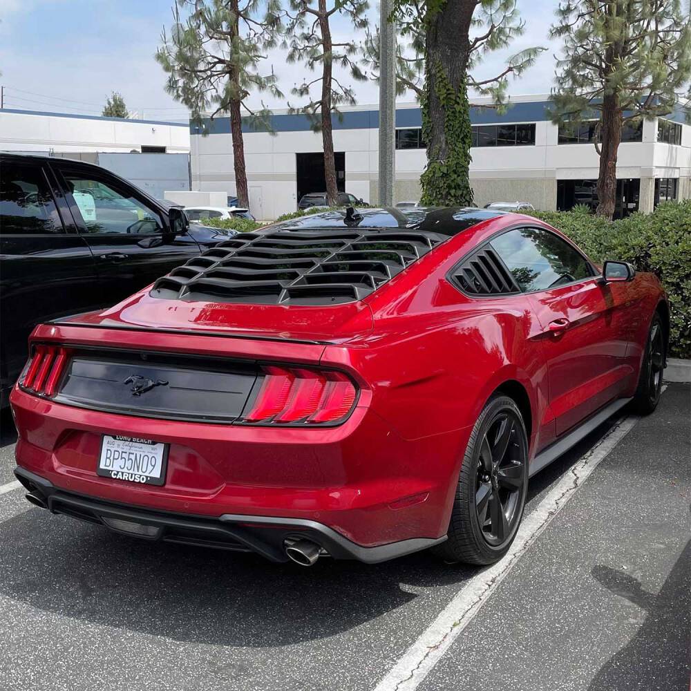LV Style Bakrute Louvers (MUSTANG 15-22 Fastback) - 5