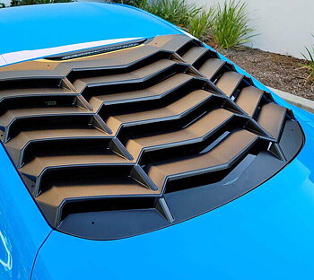 LV Style Bakrute Louvers (MUSTANG 15-22 Fastback)