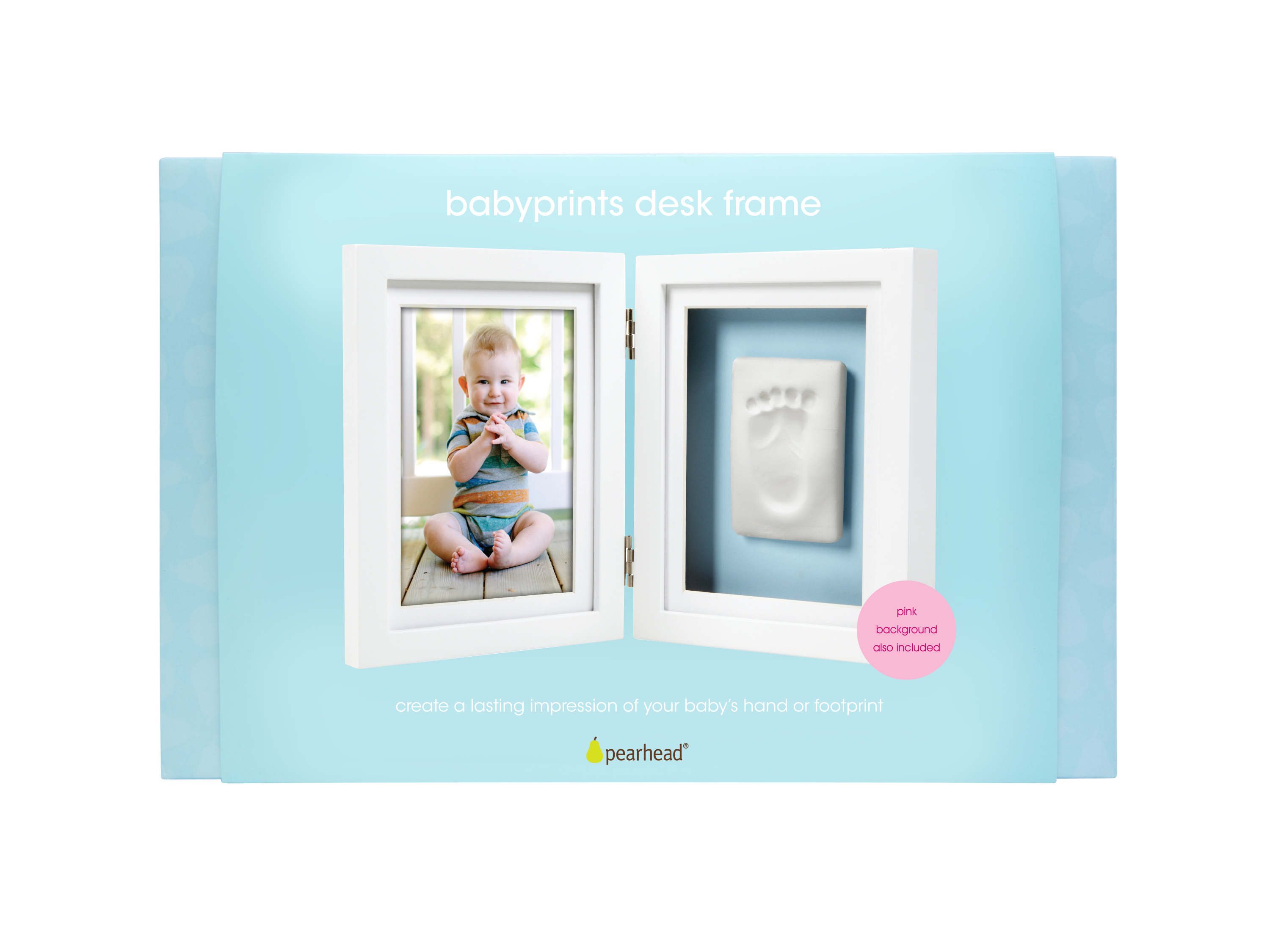 Babyprints Ram Dubbel Ledad Vit - 5