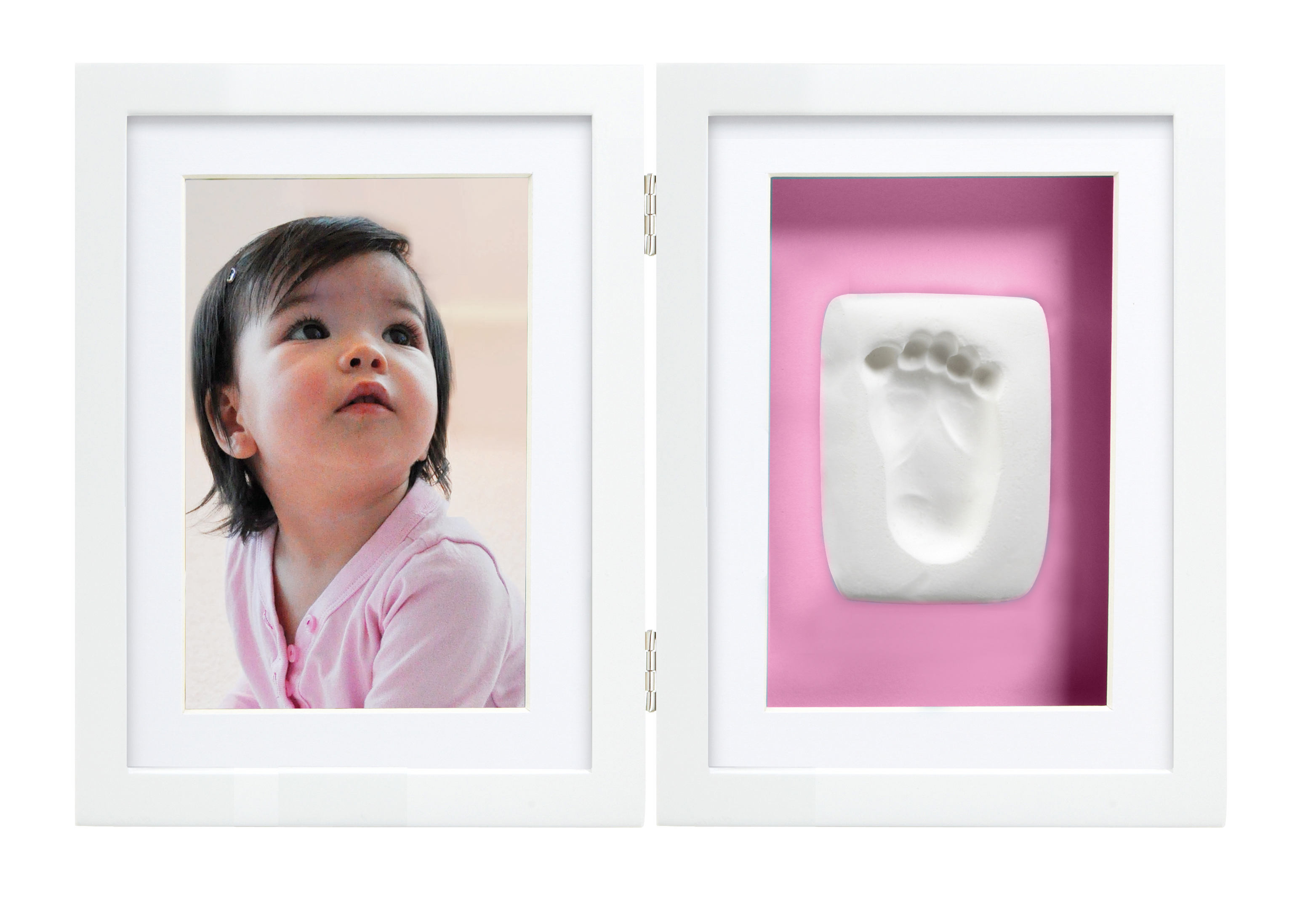 Babyprints Ram Dubbel Ledad Vit - 3