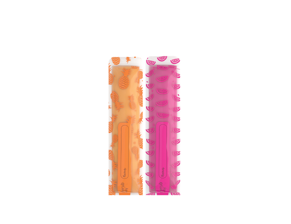 Cherub Baby Freeze ´n Squeeze (20-pack) Pink/Orange