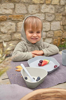 Lässig Skål Geo Warm Grey