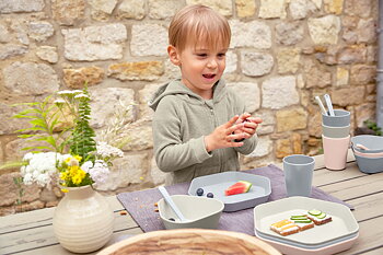 Lässig Mug Geo Warm Grey