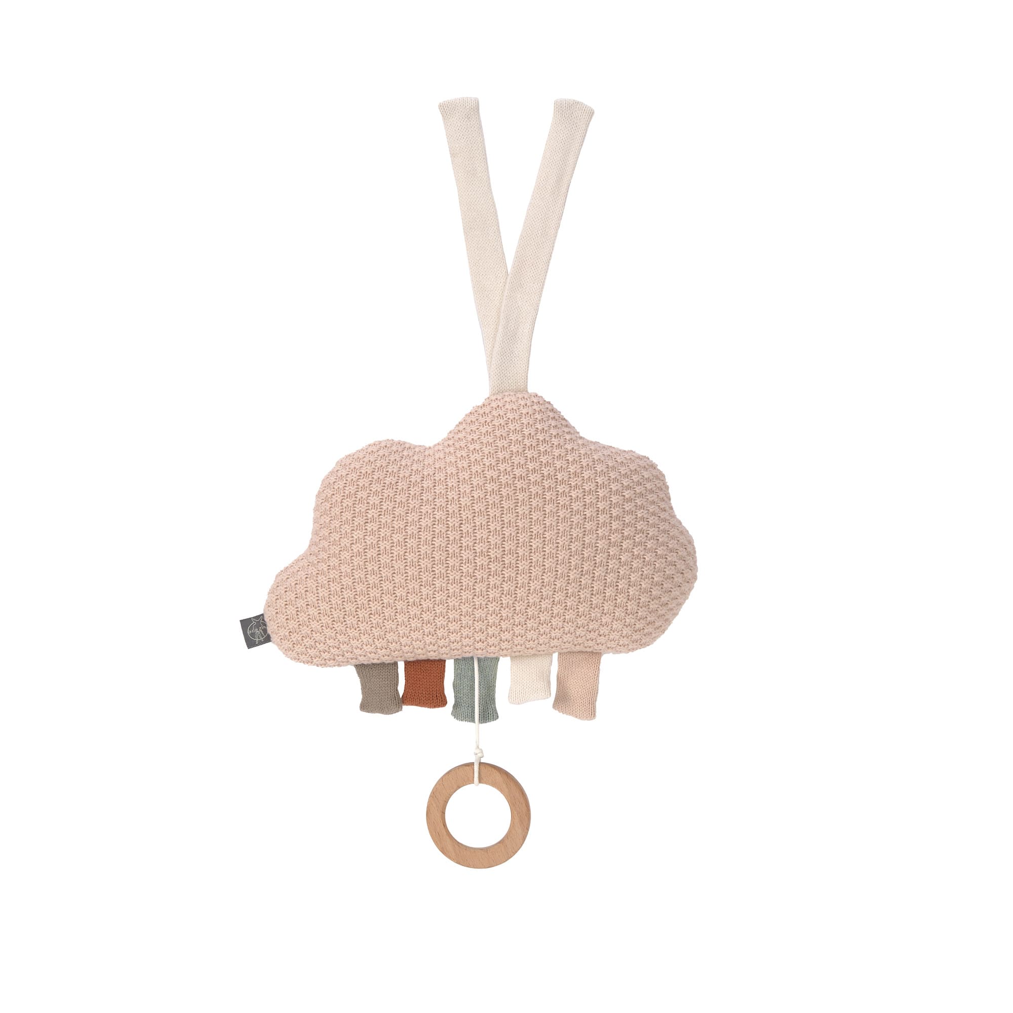 Lässig Knitted Musical Cloud Milky/Powder Pink - 2