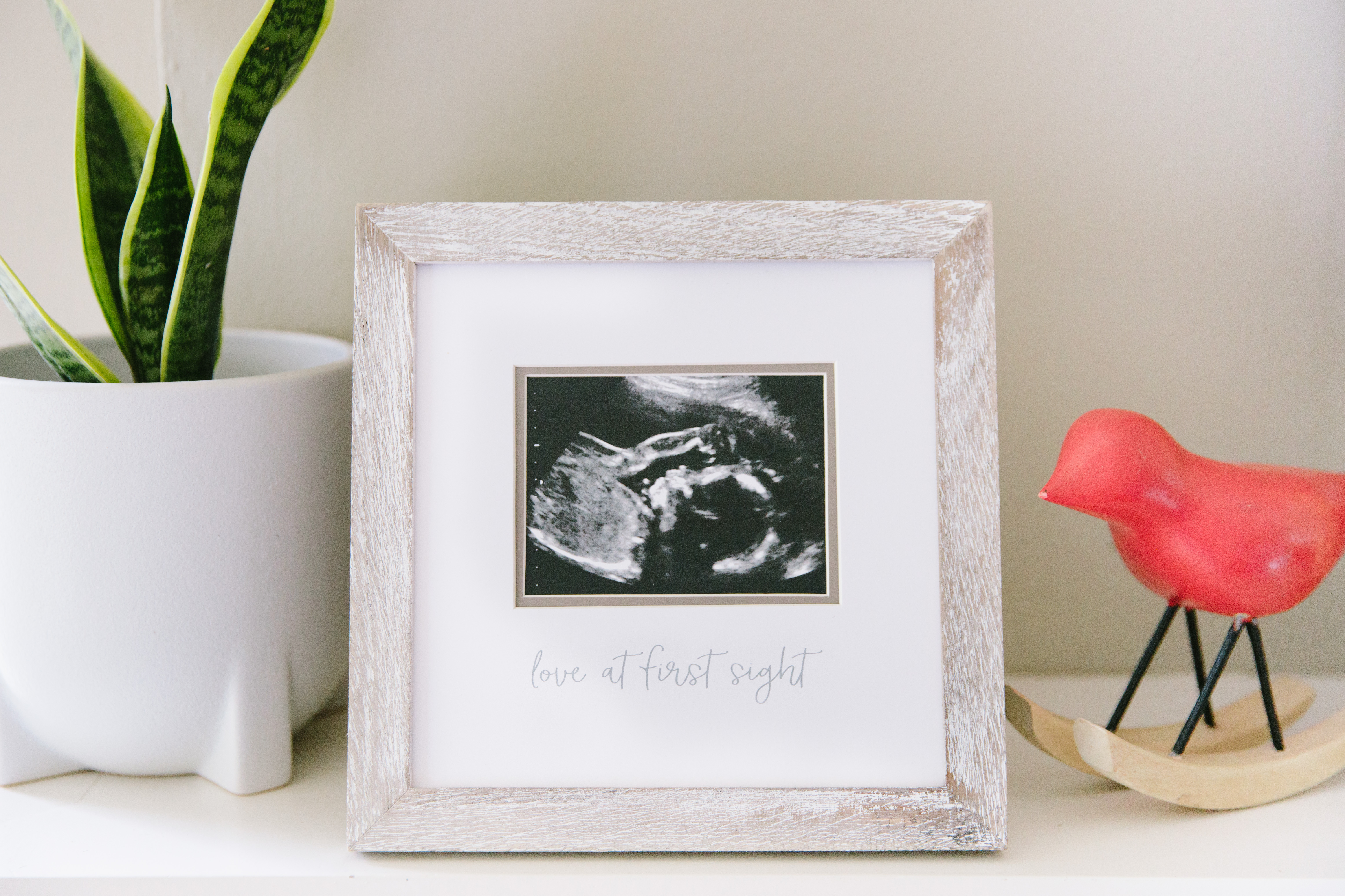 Rustic Sonogram Frame Rustic - 5
