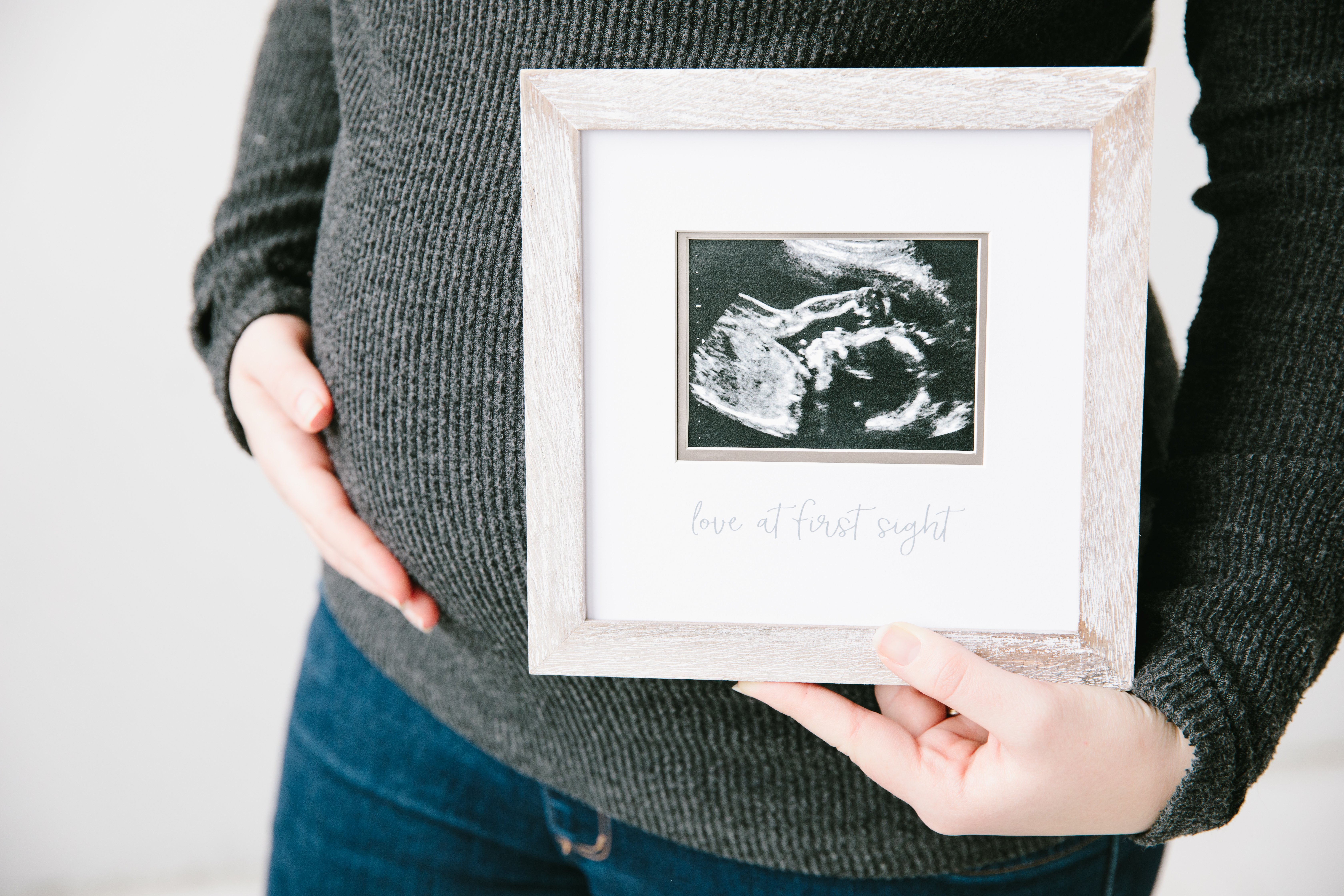 Rustic Sonogram Frame Rustic - 4