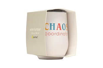 Chaos Coordinator Wine Tumbler Multi