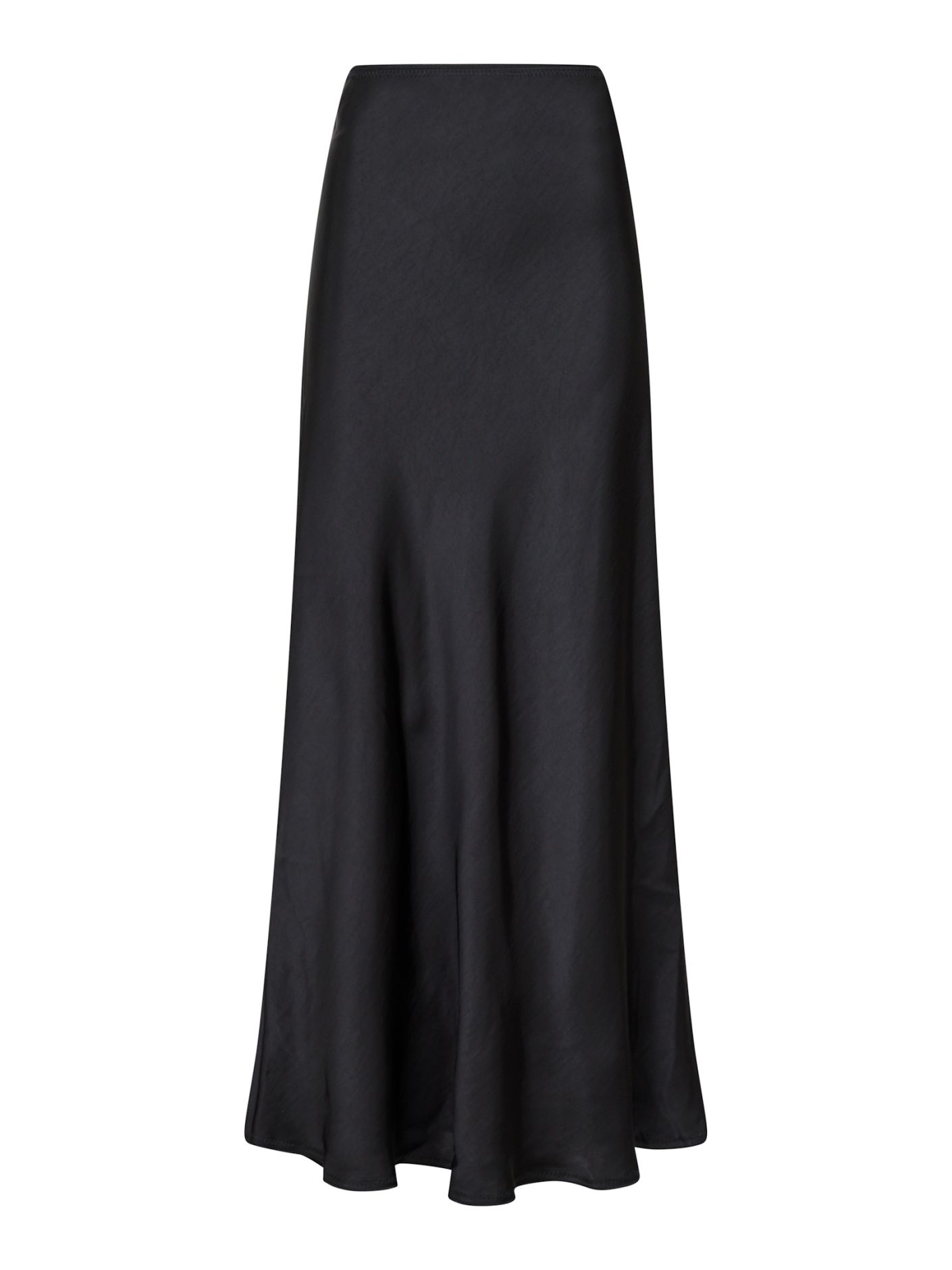 Neo Noir - Vicky Heavy Sateen Skirt Black - 5