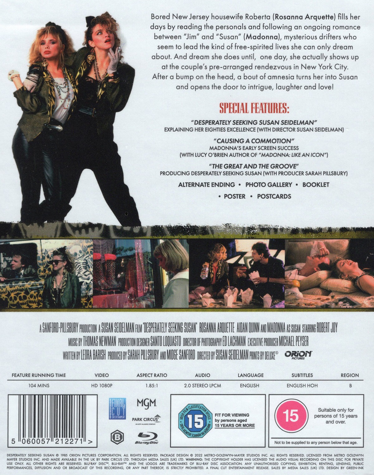 Desperately Seeking Susan - Limited Edition (ej svensk text) (Blu-ray) - 2