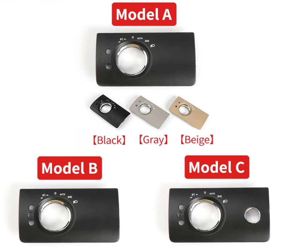 CKM Car Design 1. Light switch panel 1pcs