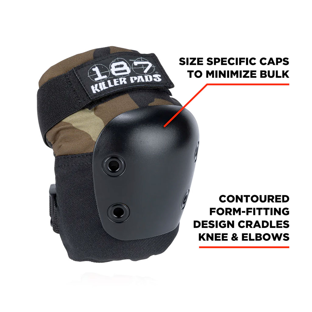 187 Killer Pads Junior Kit Camo - 4