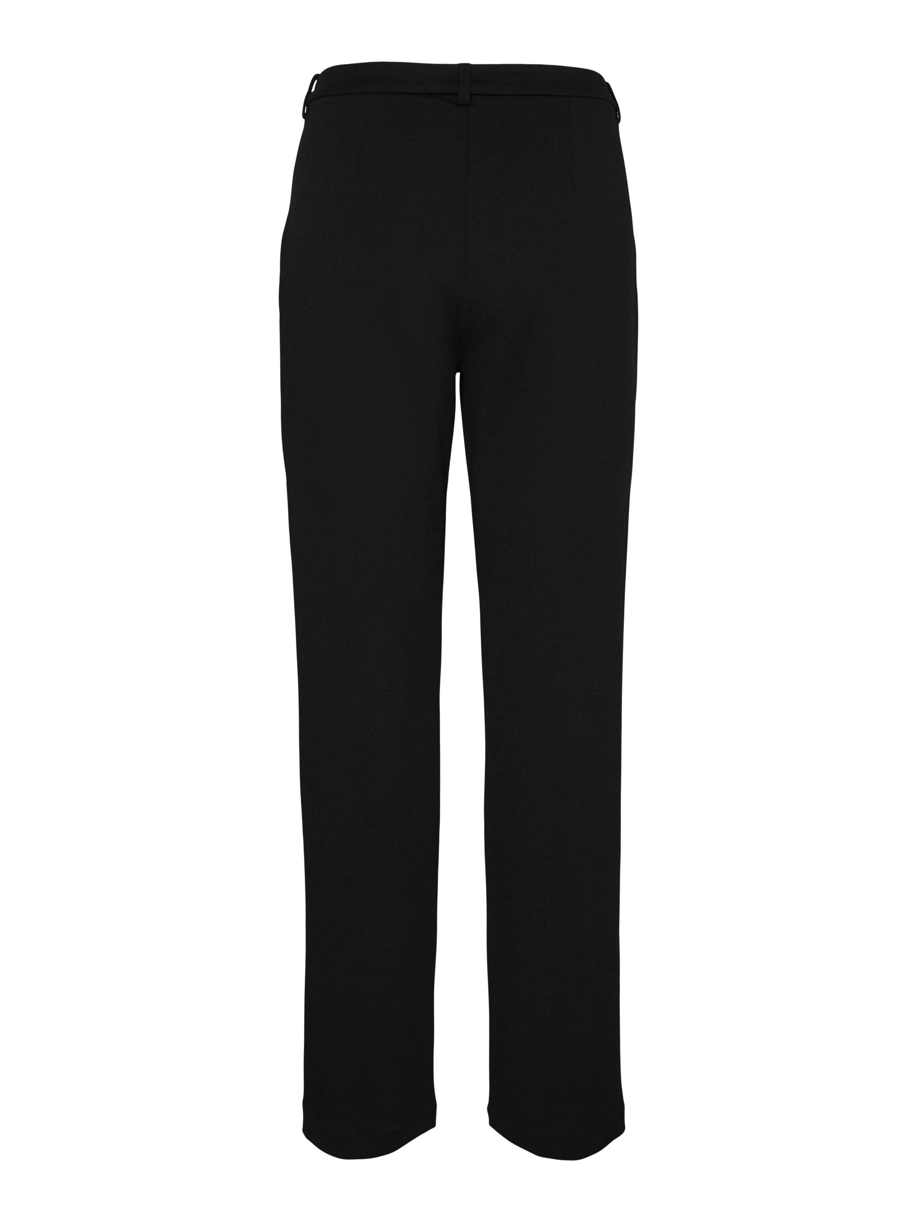 Vero Moda - Zamira Rak Byxa Svart - 2