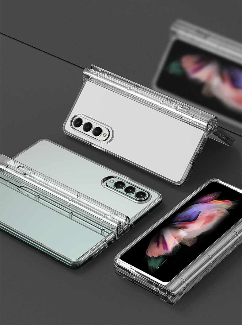 Samsung Galaxy Z Fold 4 - Transparent Skal - 5