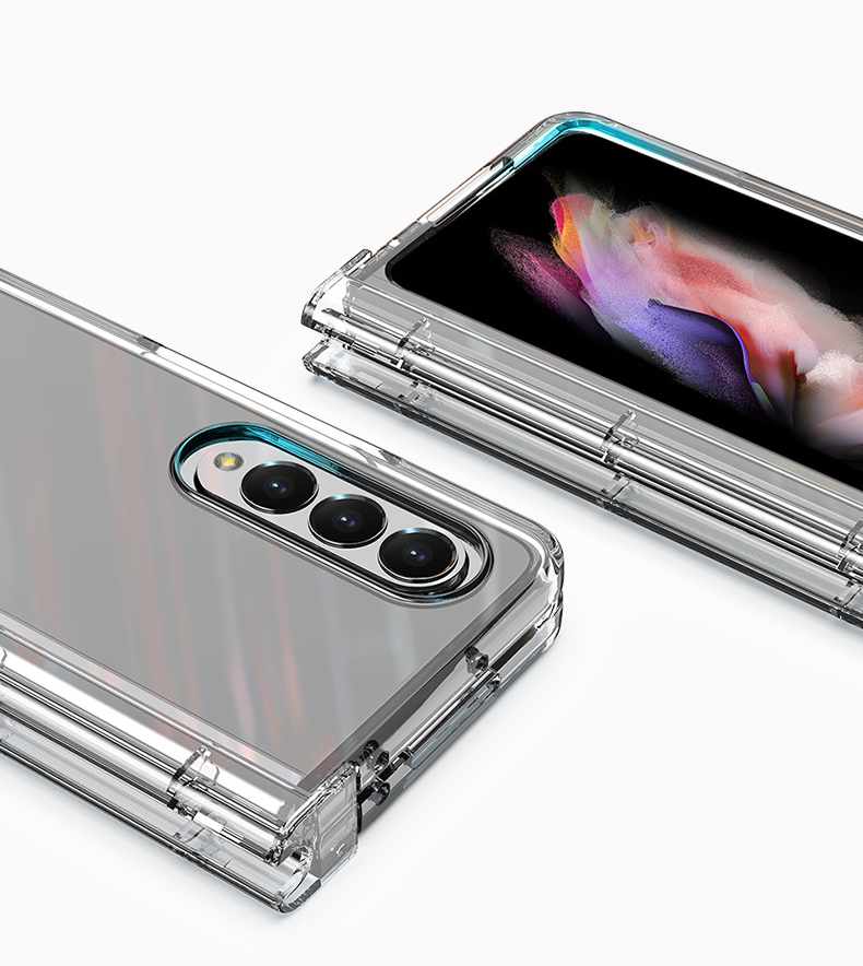 Samsung Galaxy Z Fold 4 - Transparent Skal - 6