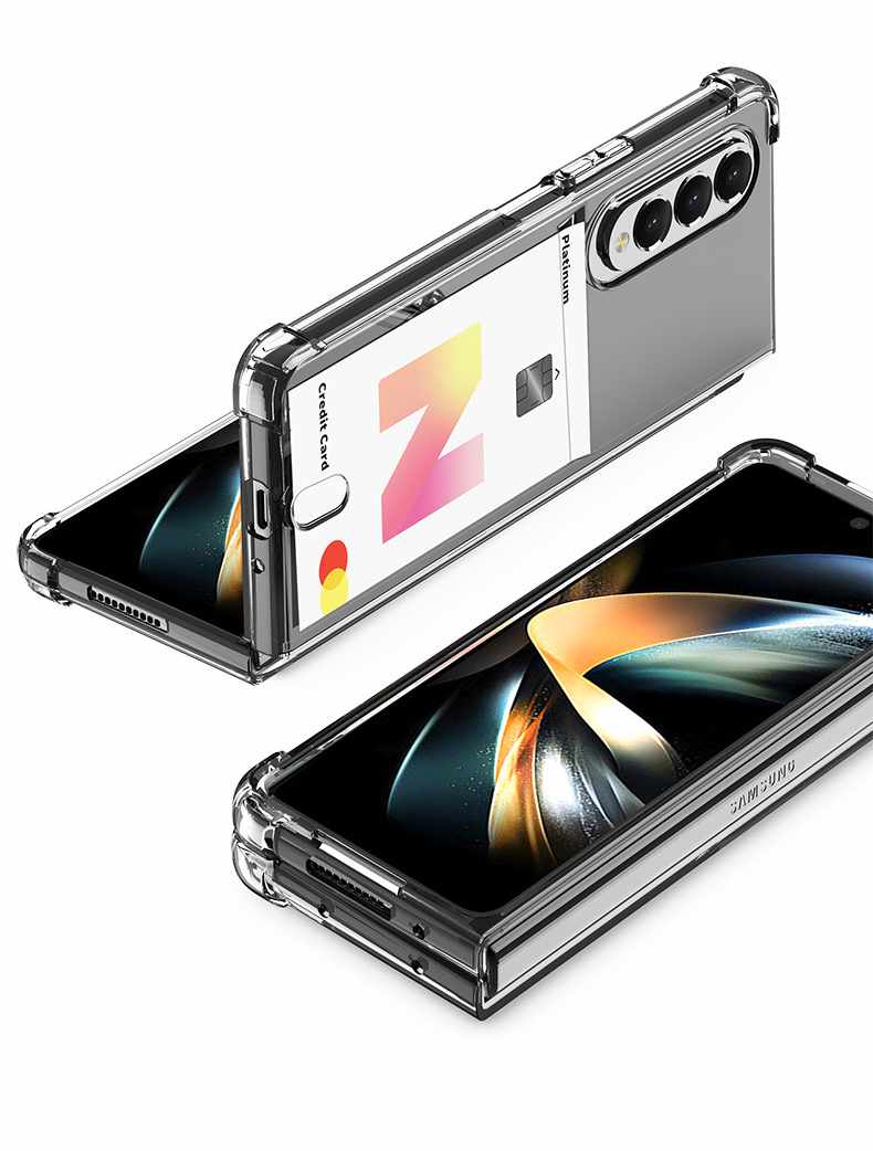 Samsung Galaxy Z Fold 4 - Soft Transparent Case - 5