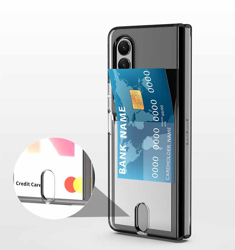 Samsung Galaxy Z Fold 4 - Soft Transparent Case - 4
