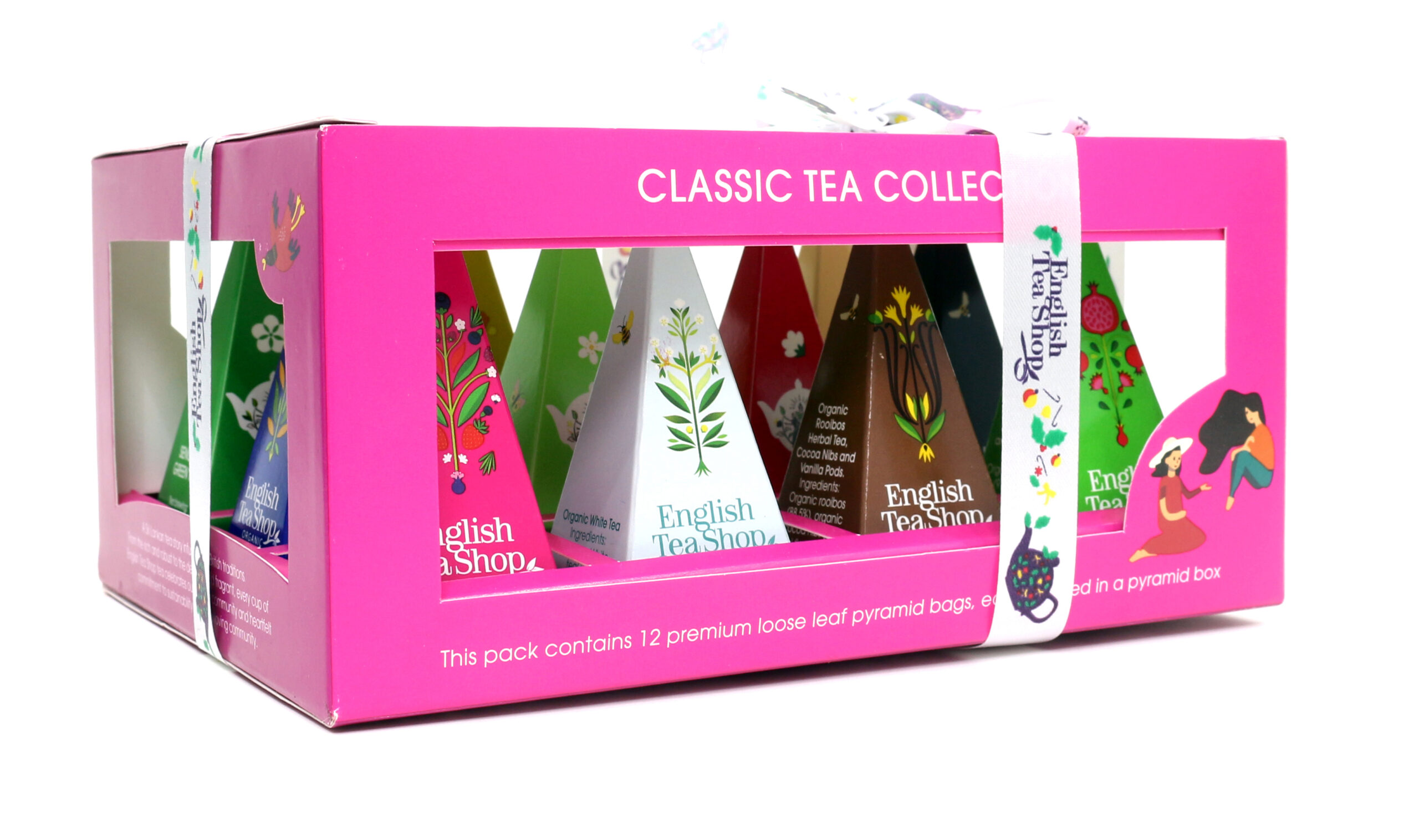 Presentask Classic Pyramid Rosa - English Tea Shop