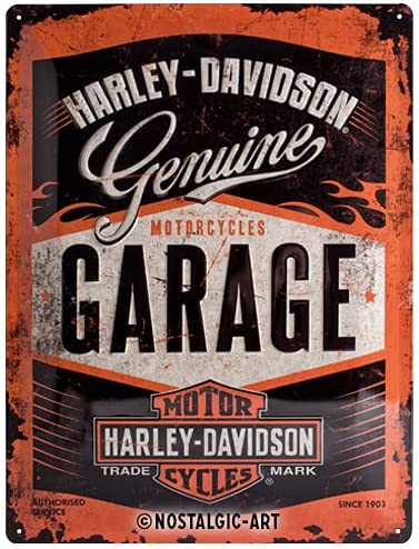 Skylt - Harley-Davidson Garage