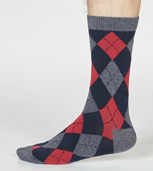 Philip argyll Socks spiced orange