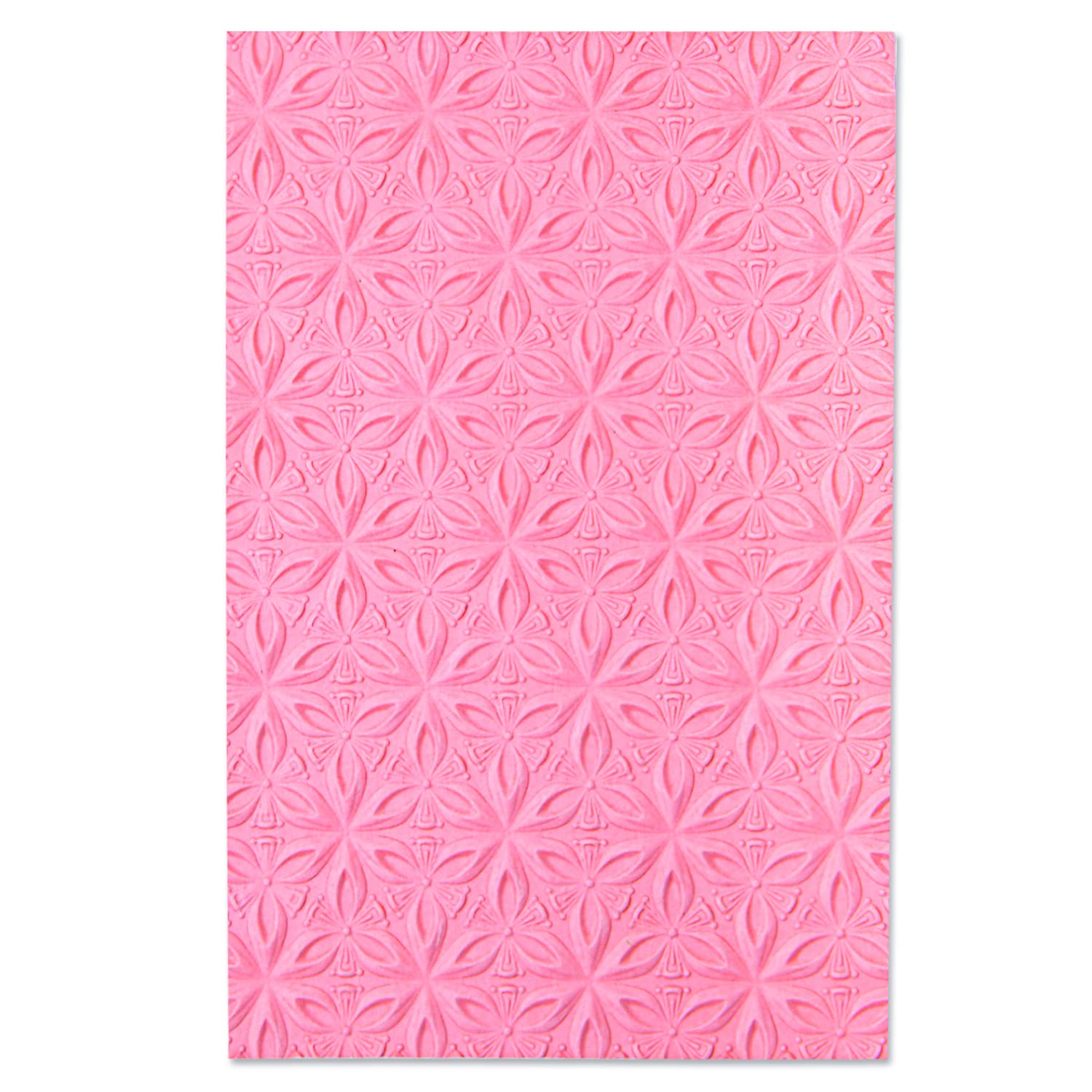  Sizzix 3-D Textured Impressions Embossing Folder - Geometric Flowers - 2