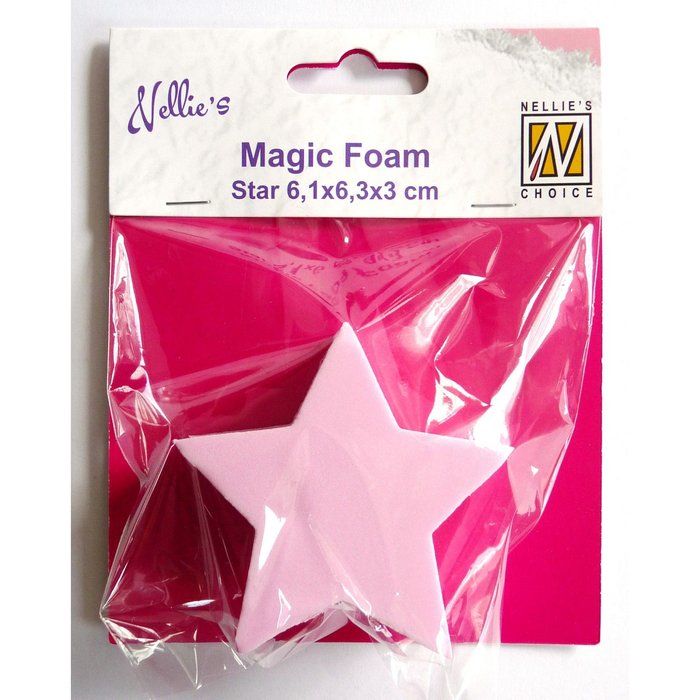 Nellies Choice Magic foam block star