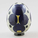 Sylvia Leuchovius (1960s) Blue Dotted Studio Egg 14 cm (2)