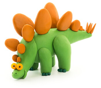 Claymates Stegosaurus, Hey Clay