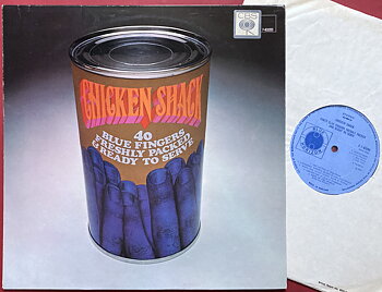 CHICKEN SHACK - Forty blue fingers... UK orig LP 1968