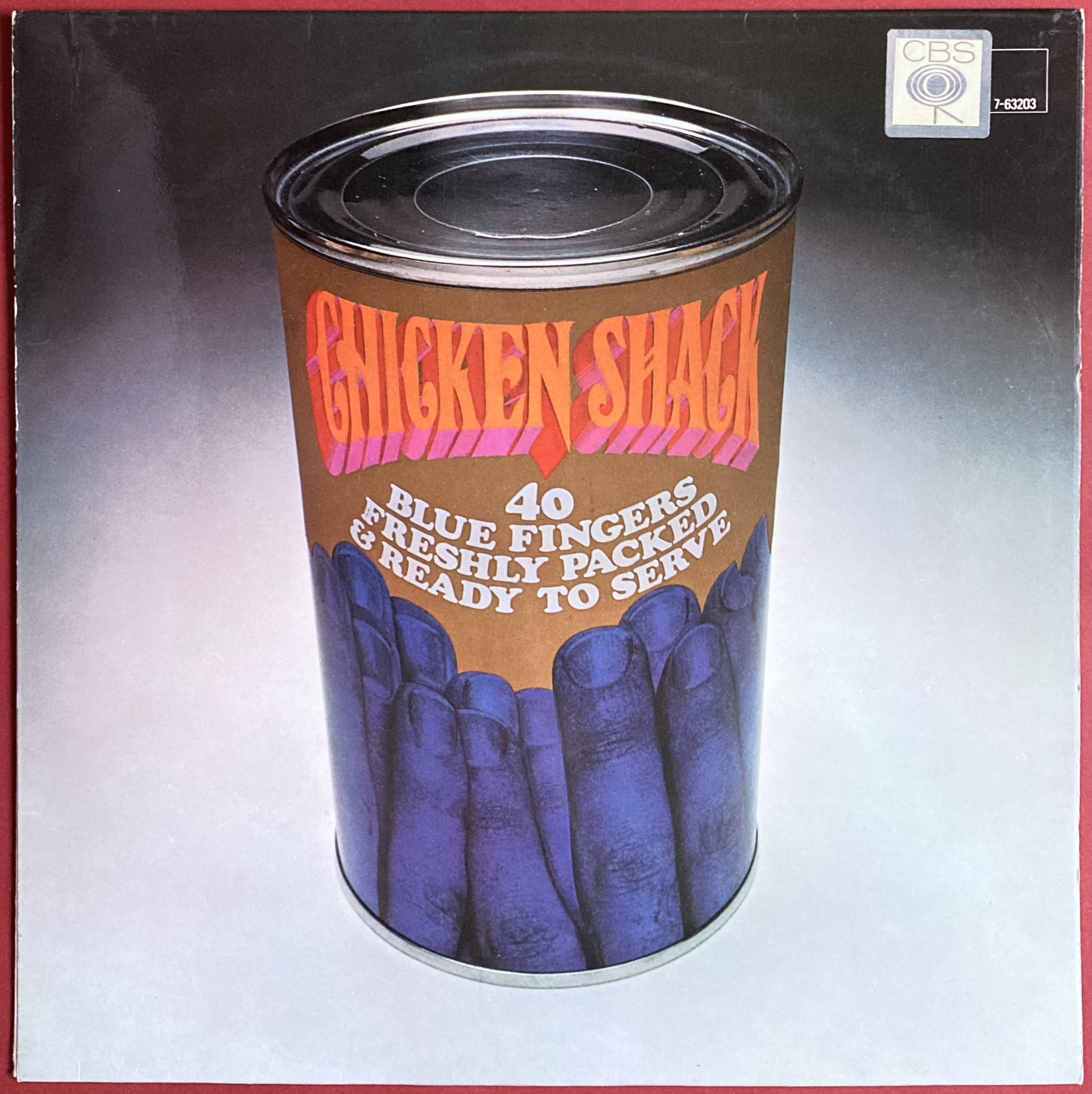 CHICKEN SHACK - Forty blue fingers... UK orig LP 1968 - 2