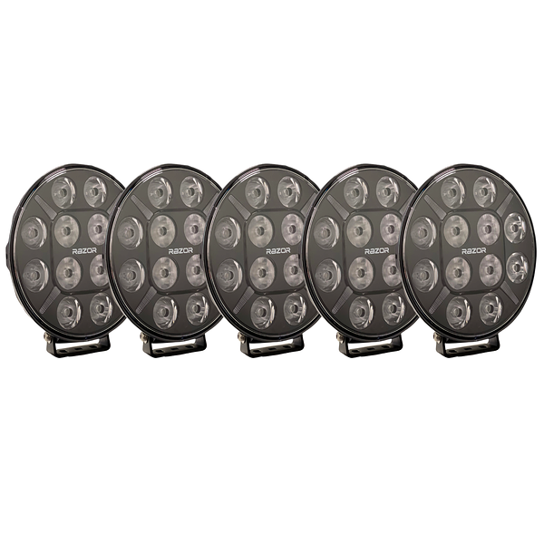 LED Extraljus Razor Gripen 9" 120W - 9