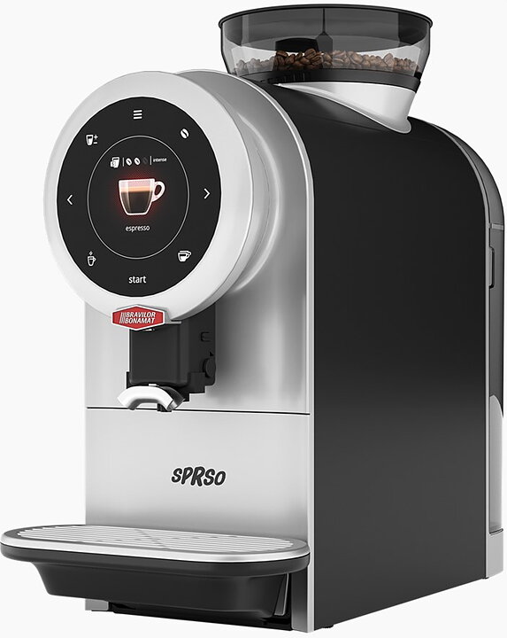 SPRSO Espressobryggare med kvarn