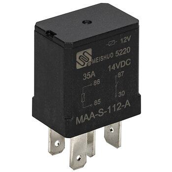 Mikrorelä 4-pol 12V 35A