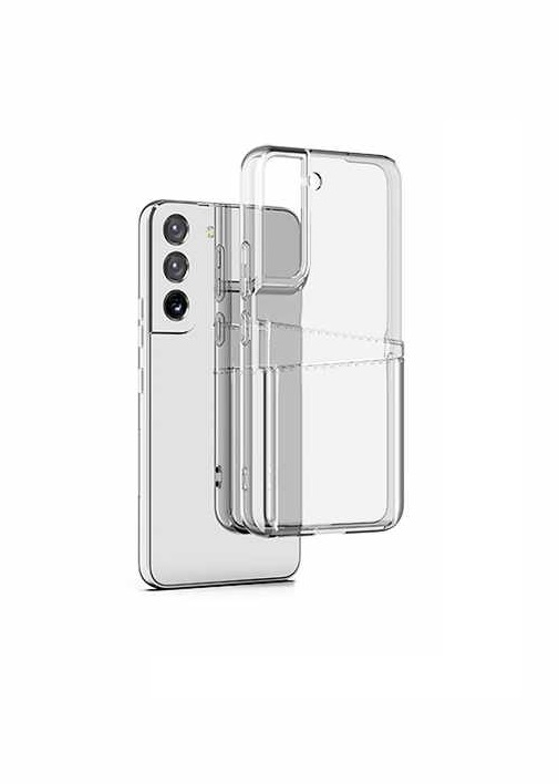 Samsung Galaxy S20 FE - Transparent Skal Dubbel Kortfack