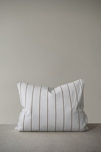 Örngott 50x60 cm Stripe No.3 hampa/bomull