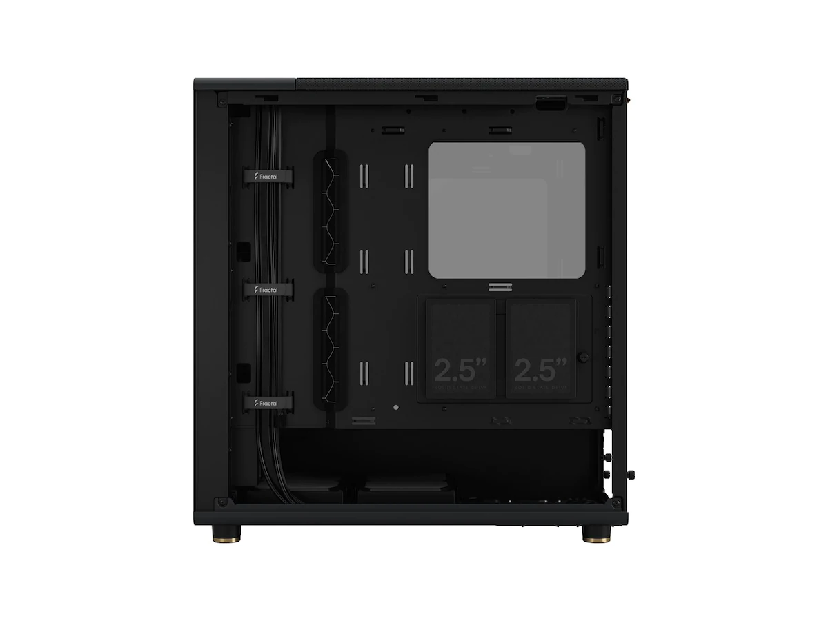 Fractal Design North, Charcoal Black, Walnut, Tempered Glass, ATX - 9