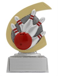 Bowlingstatyett 100mm
