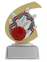 Bowlingstatyett 100mm