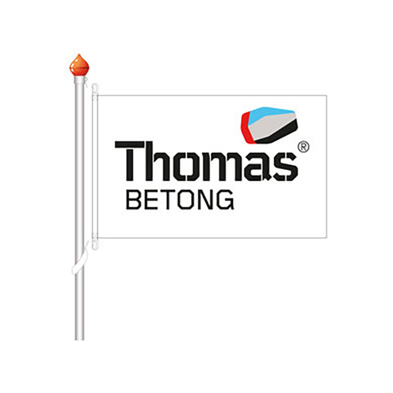  Flagga Thomas Betong, vit