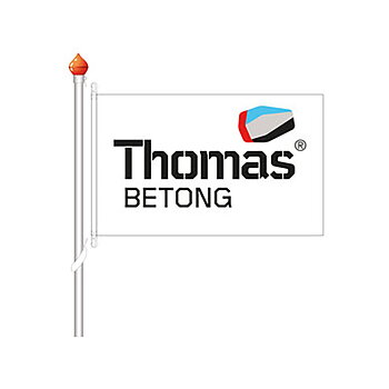  Flagga Thomas Betong, vit