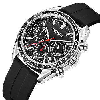 Megir Speedster Chrono Black