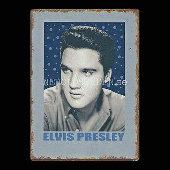Elvis Presley -Kylskåpsmagnet Plåt  No: 1