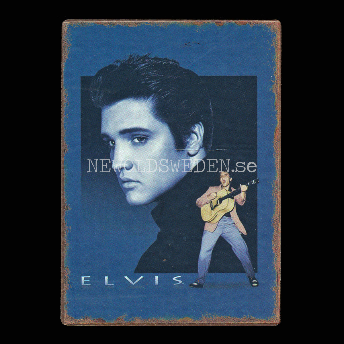 Elvis Presley -Kylskåpsmagnet Plåt  No: 3