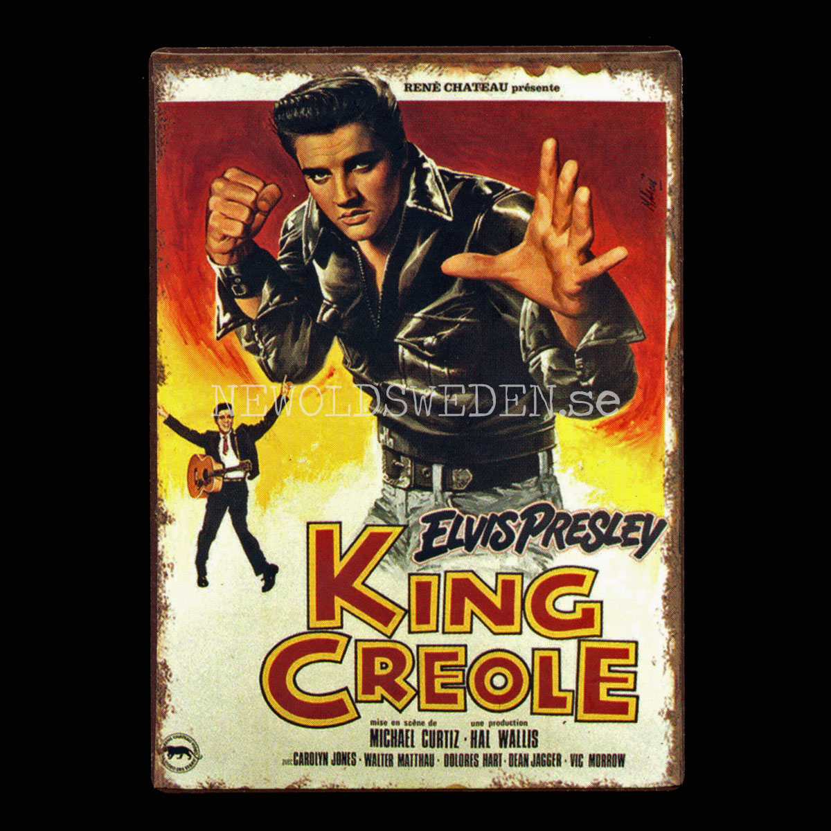 Elvis Presley -Kylskåpsmagnet Plåt  No: 5