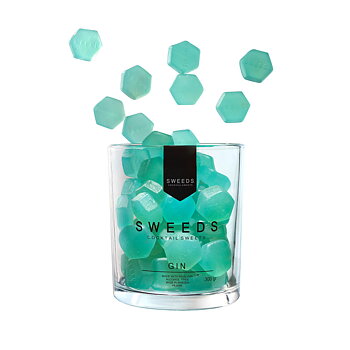 Sweeds Cocktail Sweets  Vingummi Gin