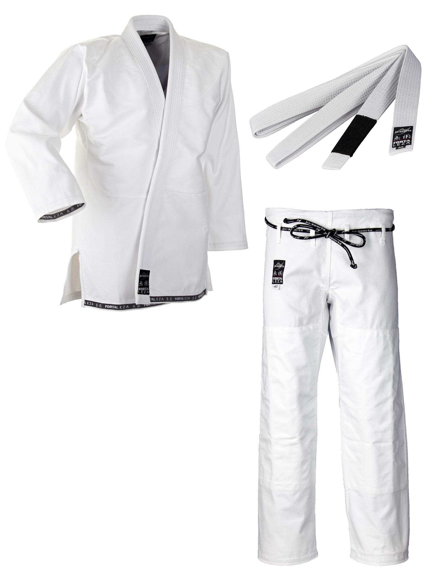 JU-SPORT BJJ Gi FORTALEZA White