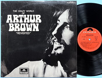 CRAZY WORLD OF ARTHUR BROWN - Revisited Fransk-orig LP 1968
