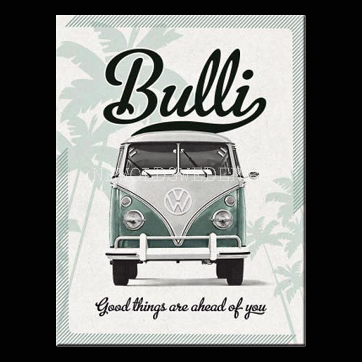 VW Volkswagen T1 Bulli Magnet 6 x 8 cm Nostalgic Art